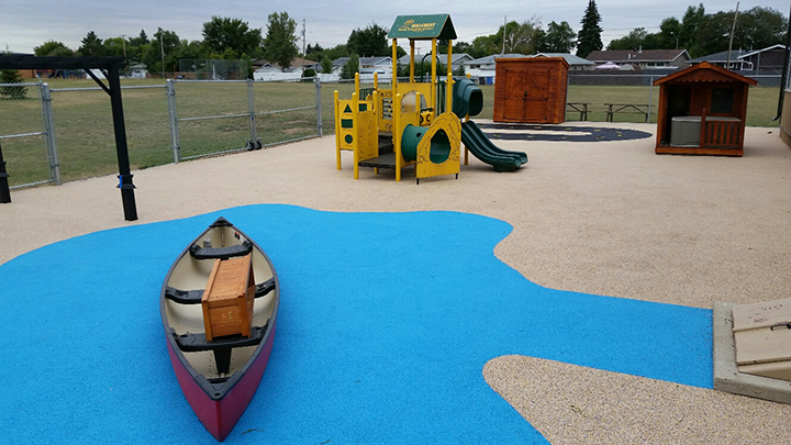 Playground - Prairie Rubber Paving - Winnipeg, Manitoba