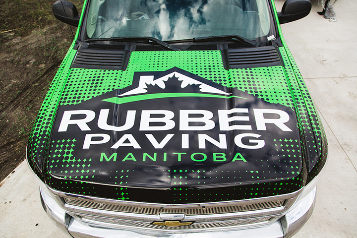 Truck Front - Prairie Rubber Paving Manitoba - Winnipeg, Manitoba